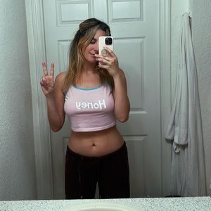 HONEY 🍯 | Tank top | Medium | Pink/Blue 🩷🩵